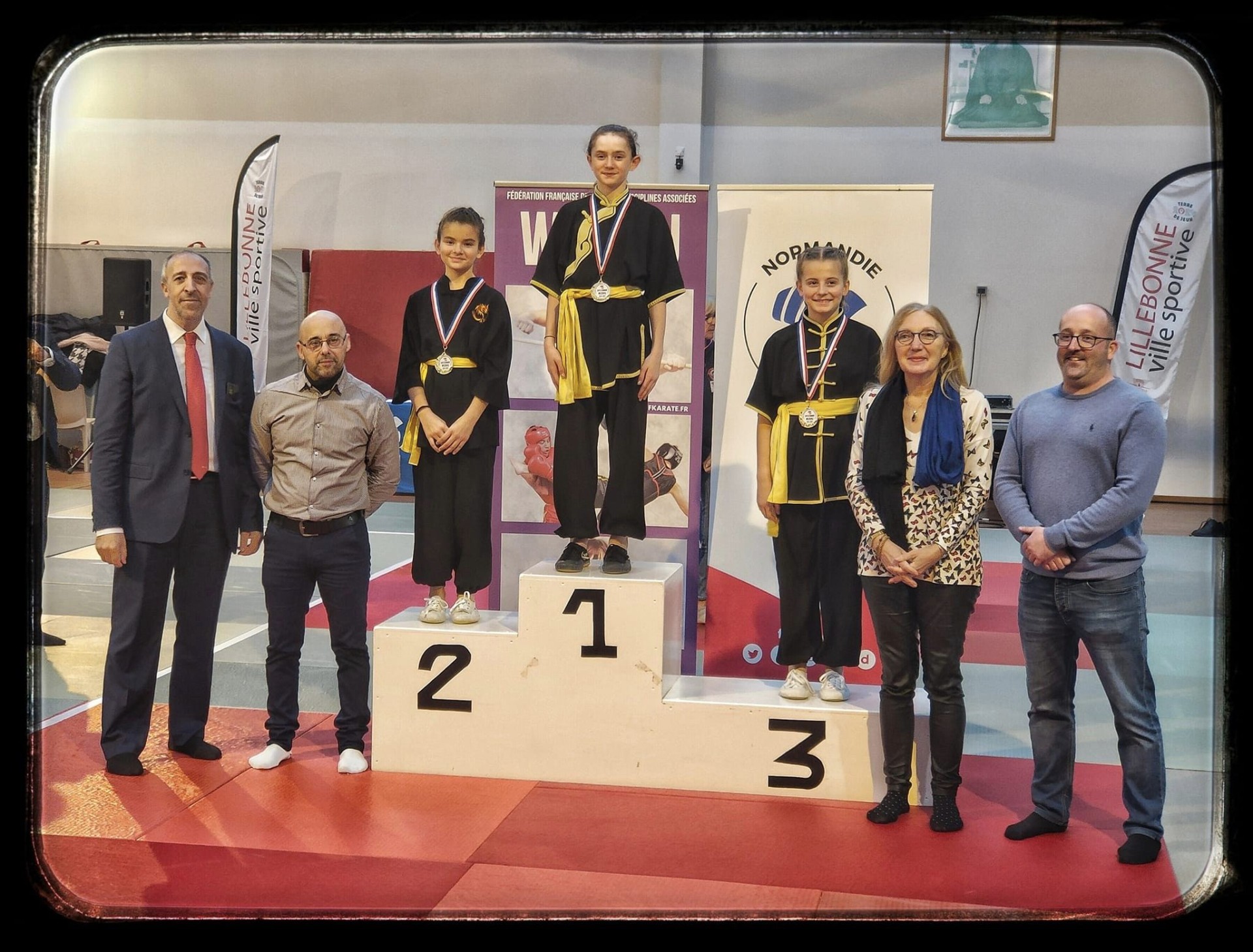 Podium SKN - Lylou 1 - Louise 2 - Noéline 3